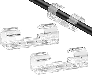 Cable Organizer Clips That Keep Your Desk Clean