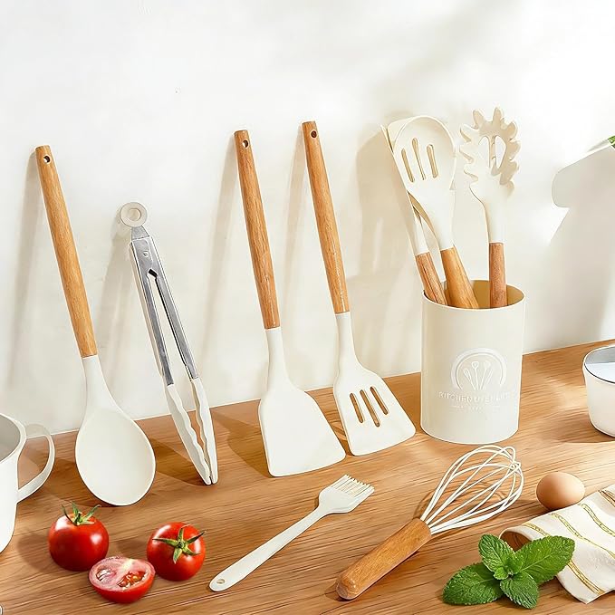 Silicone Utensil Set for Easy, Everyday Cooking