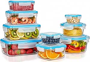 Glass Food Containers for Fresh, Organized Meal Storage