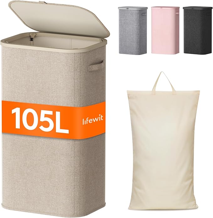 Foldable Laundry Basket That Keeps Your Space Calm