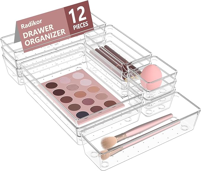 Clear Drawer Organizer for a Clean, Minimal Look