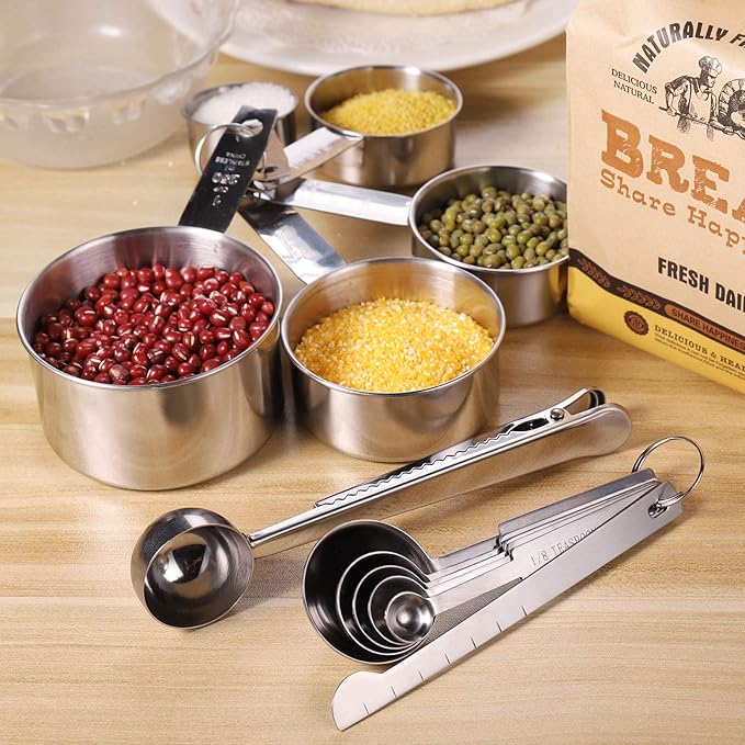 Measuring Cups & Spoons for Accurate, Stress‑Free Cooking