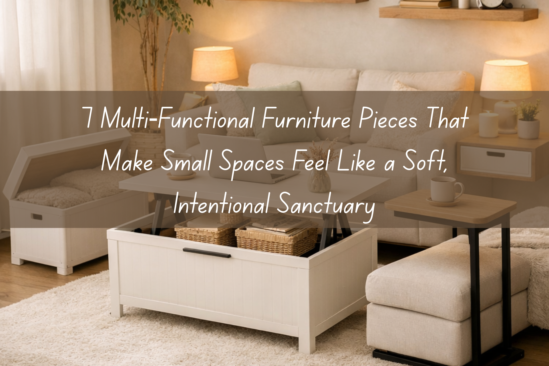 7 Multi‑Functional Furniture Pieces That Make Small Spaces Feel Like a Soft, Intentional Sanctuary