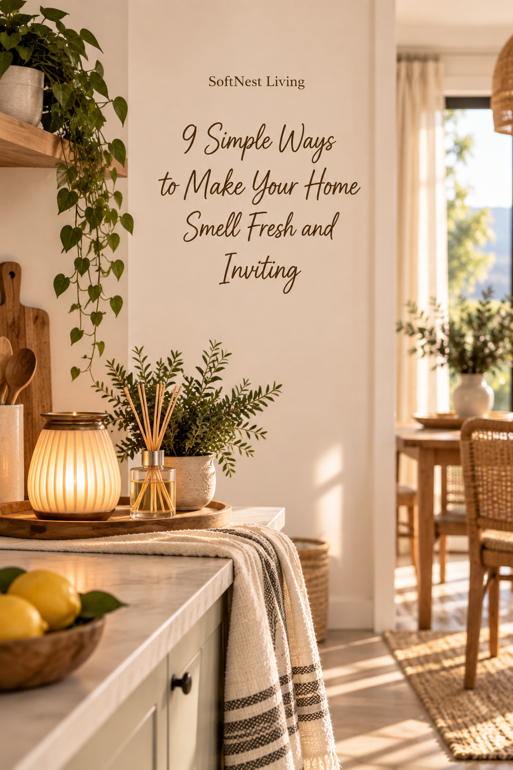 9 Simple Ways to Keep Your Home Smelling Fresh & Inviting